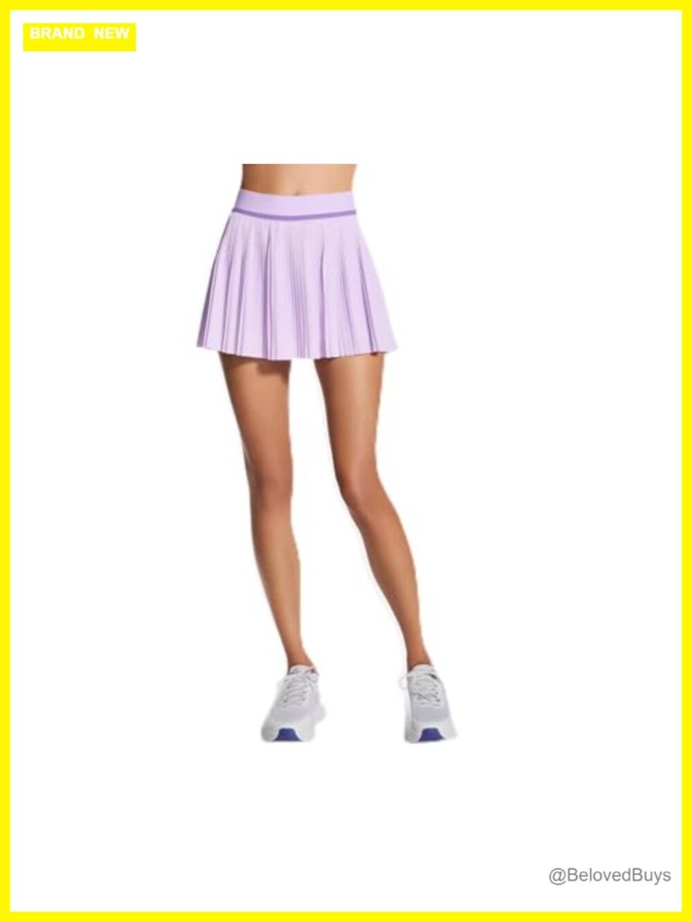 Pleated Athletic Skort with Inner Shorts for Tennis and Pickleball